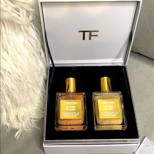 Tom Ford Soleil blanch shimmering body oil duo